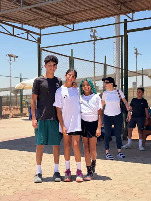 أمنية أحمد سمرة مع منتخب مصر في البطولة العربية